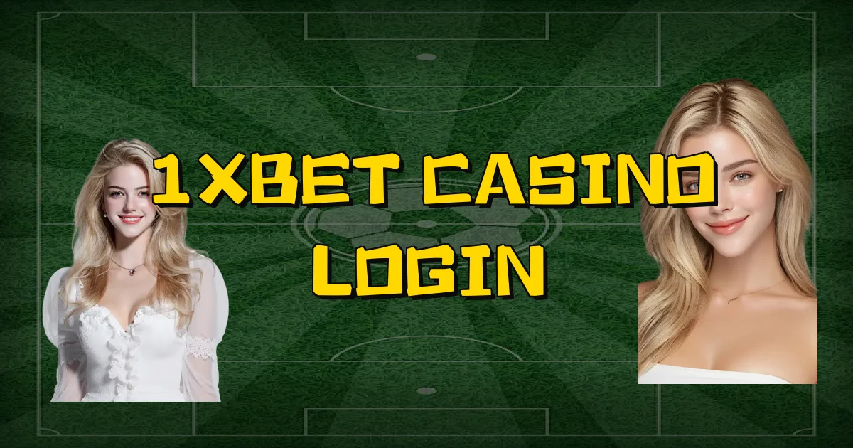 1Xbet Casino Login Oficial