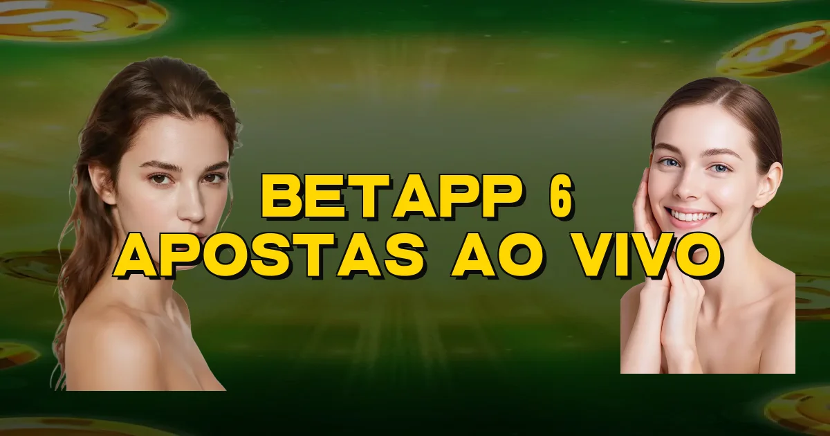 Betapp 6 Apostas Ao Vivo Oficial