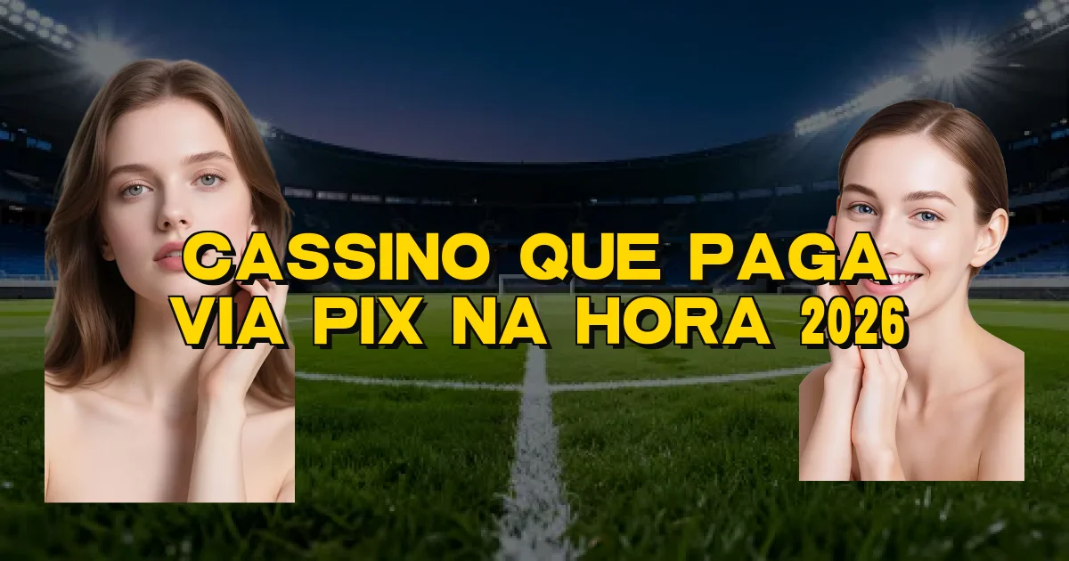 Cassino Que Paga Via Pix Na Hora 2026 Oficial