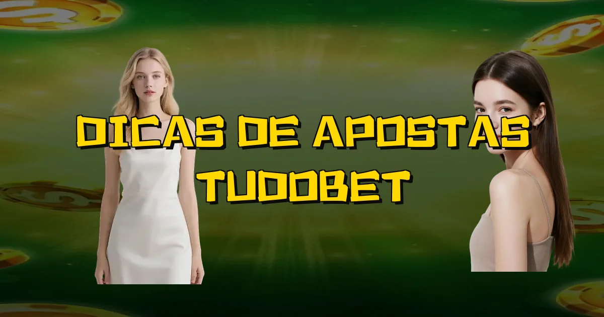 Dicas De Apostas Tudobet Oficial