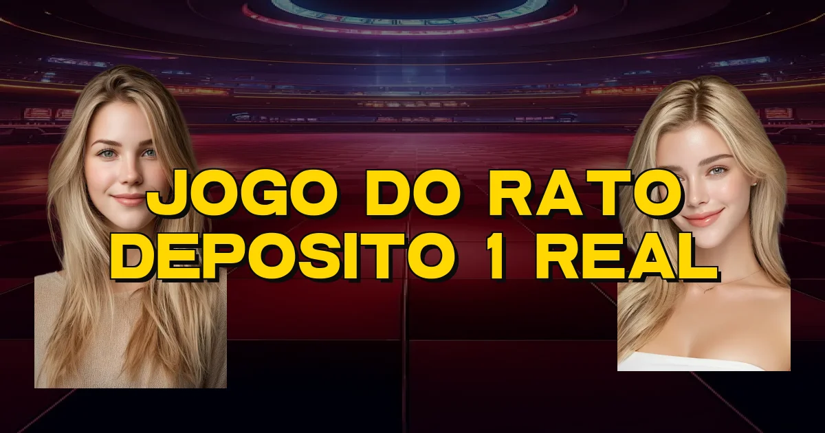Jogo Do Rato Deposito 1 Real Oficial