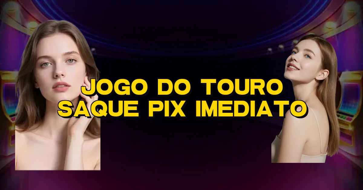 Jogo Do Touro Saque Pix Imediato Oficial