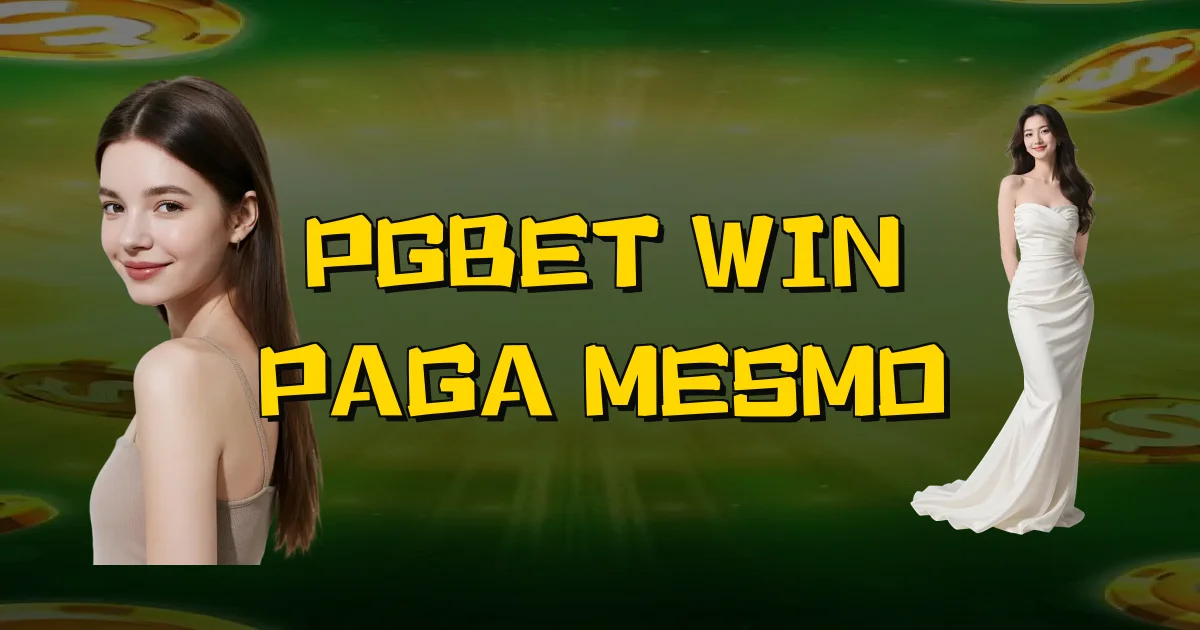 Pgbet Win Paga Mesmo Oficial