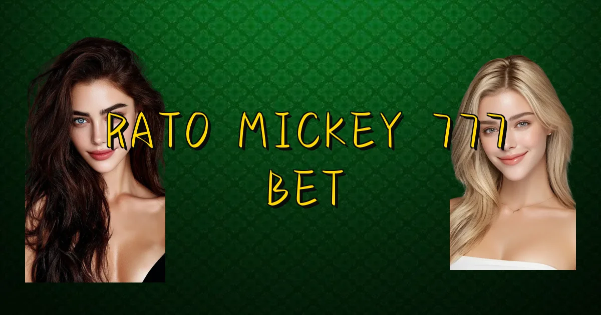 Rato Mickey 777 Bet Oficial