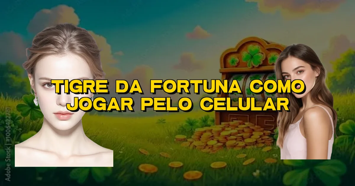 Tigre Da Fortuna Como Jogar Pelo Celular Oficial
