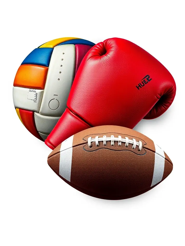 A vibrant image showcasing various sports betting options available on 8857 Bet, including football, basketball, and tennis, with dynamic graphics and betting odds displayed.